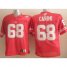 Wisconsin Badgers 68 Gabe Carimi Red College Football Jersey