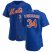 New York Mets #34 Noah Syndergaard Mens Nike Royal Alternate 2020 Authentic Player MLB Jersey