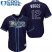 Tampa Bay Rays #12 Wade Boggs Dark Blue Cool Base Stitched Youth MLB Jersey