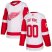 Mens Adidas Red Wings Personalized Authentic White Road NHL Jersey