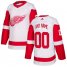 Mens Adidas Red Wings Personalized Authentic White Road NHL Jersey
