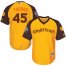 Baltimore Orioles #45 Mark Trumbo Gold 2016 All-Star American League Stitched Youth MLB Jersey