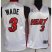 Kids Miami Heat 3 Wade White Jersey Cheap