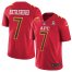 Nike Pittsburgh Steelers #7 Ben Roethlisberger Red Mens Stitched NFL Limited AFC 2017 Pro Bowl Jersey