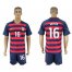 USA #16 Nguyen Away Soccer Country Jersey