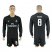 Real Madrid #8 Kroos Away Long Sleeves Soccer Club Jersey