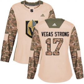 Adidas Vegas Golden Knights #17 Vegas Strong Camo Authentic 2017 Veterans Day Womens Stitched NHL Jersey