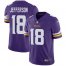 Nike Minnesota Vikings #18 Justin Jefferson Purple Team Color Youth Stitched NFL Vapor Untouchable Limited Jersey