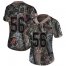 Nike New York Giants #56 Lawrence Taylor Camo Womens Stitched NFL Limited Rush Realtree Jersey