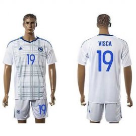 Bosnia Herzegovina #19 Visca Away Soccer Country Jersey