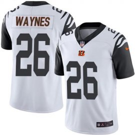 Nike Cincinnati Bengals #26 Trae Waynes White Youth Stitched NFL Limited Rush Jersey