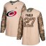 Adidas Carolina Hurricanes #27 Justin Faulk Camo Authentic 2017 Veterans Day Stitched NHL Jersey