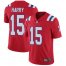 Nike New England Patriots #15 NKeal Harry Red Alternate Mens Stitched NFL Vapor Untouchable Limited Jersey
