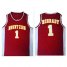 Orlando Magic #1 Tracy Mcgrady Red Mount Zion Christian Academy High School Stitched NBA Jersey