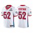 Mens Las Vegas Raiders #52 Denzel Perryman 2022 White AFC Pro Bowl Stitched Jersey