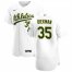 Oakland Athletics #35 Jake Diekman Mens Nike White Home 2020 Authentic Player MLB Jersey