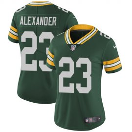 Nike Green Bay Packers #23 Jaire Alexander Green Team Color Womens Stitched NFL Vapor Untouchable Limited Jersey