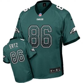 Nike Philadelphia Eagles #86 Zach Ertz Midnight Green Team Color Mens Stitched NFL Elite Drift Fashion Jersey