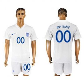 England Personalized Home Soccer Country Jersey