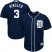 Detroit Tigers #3 Ian Kinsler Navy Blue Cool Base Stitched Youth MLB Jersey
