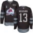 Adidas Colorado Avalanche #13 Valeri Nichushkin Black 2022 Stanley Cup Final Patch 100th Anniversary Stitched NHL Jersey Mens
