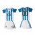 Argentina Personalized Home Kid Soccer Country Jersey