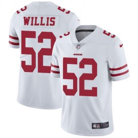 Nike San Francisco 49ers #52 Patrick Willis White Mens Stitched NFL Vapor Untouchable Limited Jersey
