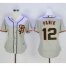 San Francisco Giants #12 Joe Panik Grey Road 2 Womens Stitched MLB Jersey
