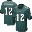 Nike Philadelphia Eagles #12 Randall Cunningham Midnight Green Team Color Youth Stitched NFL New Elite Jersey