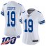 Nike Dallas Cowboys #19 Amari Cooper White Womens Stitched NFL 100th Season Vapor Limited Jersey