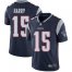 Nike New England Patriots #15 NKeal Harry Navy Blue Team Color Youth Stitched NFL Vapor Untouchable Limited Jersey