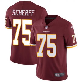 Nike Washington Football Team #75 Brandon Scherff Burgundy Red Team Color Youth Stitched NFL Vapor Untouchable Limited Jersey