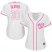 Washington Nationals #30 Koda Glover White/Pink Fashion Womens Stitched MLB Jersey