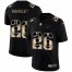 New York New York Giants #26 Saquon Barkley Carbon Black Vapor Statue Of Liberty Limited NFL Jersey