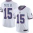 Nike New York Giants #15 Golden Tate III White Mens Stitched NFL Limited Rush Jersey