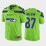 Seattle Seahawks #87 Stephen Sullivan Green Mens Nike Big Team Logo Vapor Limited NFL Jersey