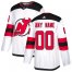 Mens Adidas Devils Personalized Authentic White Road NHL Jersey