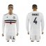 Mexico #4 R.Marquez Away Long Sleeves Soccer Country Jersey