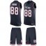 Nike Houston Texans #88 Jordan Akins Navy Blue Team Color Mens Stitched NFL Limited Tank Top Suit Jersey