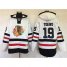 Chicago Blackhawks #19 Jonathan Toews White Sawyer Hooded Sweatshirt 2017 Winter Classic Stitched NHL Jersey