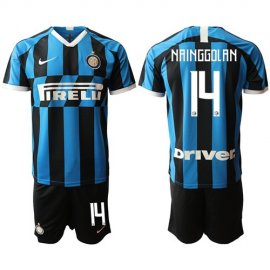 Inter Milan #14 Nainggolan Home Soccer Club Jersey