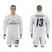 Real Madrid #13 K.Casillas White Home Long Sleeves Soccer Club Jersey
