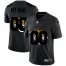 Jacksonville Jaguars Custom Mens Nike Team Logo Dual Overlap Limited NFL Jersey Black
