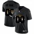 Jacksonville Jaguars Custom Mens Nike Team Logo Dual Overlap Limited NFL Jersey Black