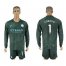Manchester City #1 C.Bravo Sec Away Long Sleeves Soccer Club Jersey