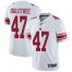 Nike New York Giants #47 Alec Ogletree White Mens Stitched NFL Vapor Untouchable Limited Jersey