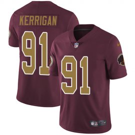 Nike Washington Football Team #91 Ryan Kerrigan Burgundy Red Alternate Youth Stitched NFL Vapor Untouchable Limited Jersey