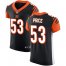 Nike Cincinnati Bengals #53 Billy Price Black Team Color Mens Stitched NFL Vapor Untouchable Elite Jersey