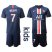 Paris Saint Germain #7 Mbappe Home Kid Soccer Club Jersey