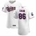 Minnesota Twins #86 Edwar Colina Mens Nike White Home 2020 60th Season Authentic Team MLB Jersey